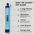 ClearX Pro™ Portable Water Filter Straw