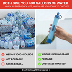 ClearX Pro™ Portable Water Filter Straw
